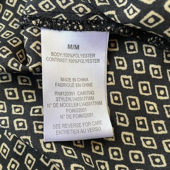 Olive & Oak Sleeveless Patterned Top - Picture 9 of 9